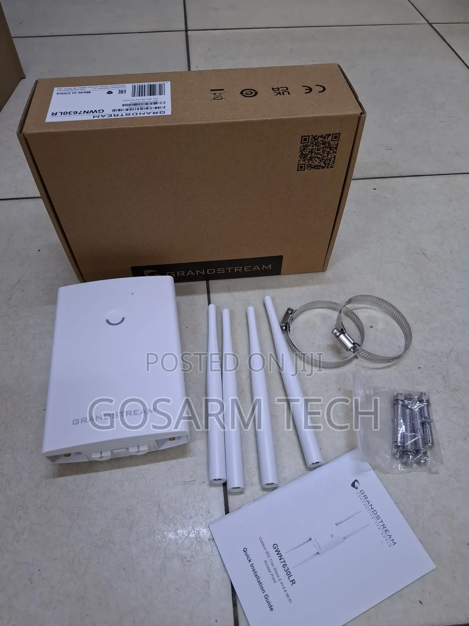 Grandstream Gwn7630lr High-Performance Outdoor Long-Range Access Point