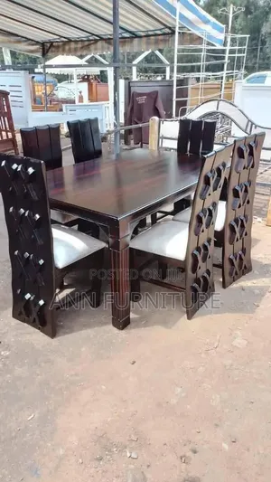 Dinning Table 6seater Brown