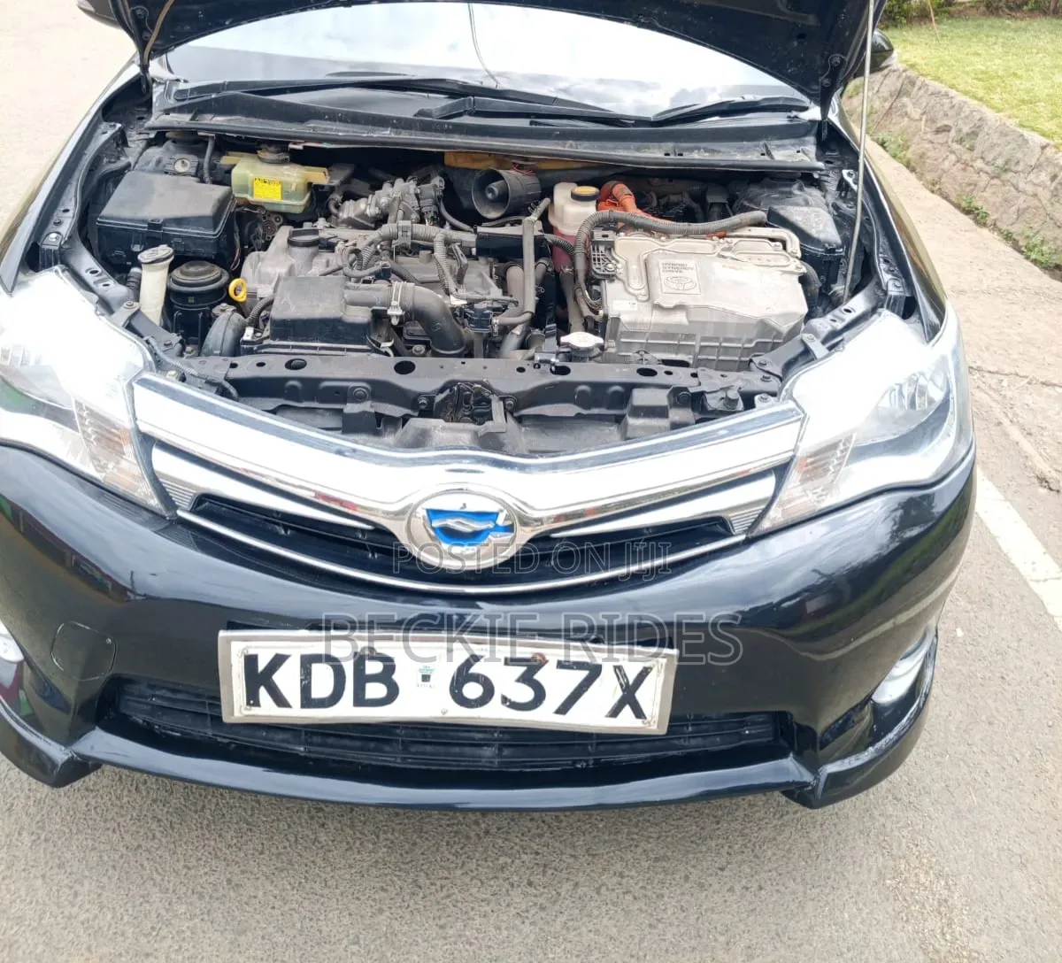 Toyota Corolla Fielder 2014 Black