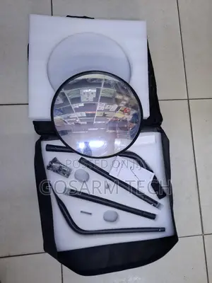 30CM Big Size Undersearch Mirror With Lighting Torch