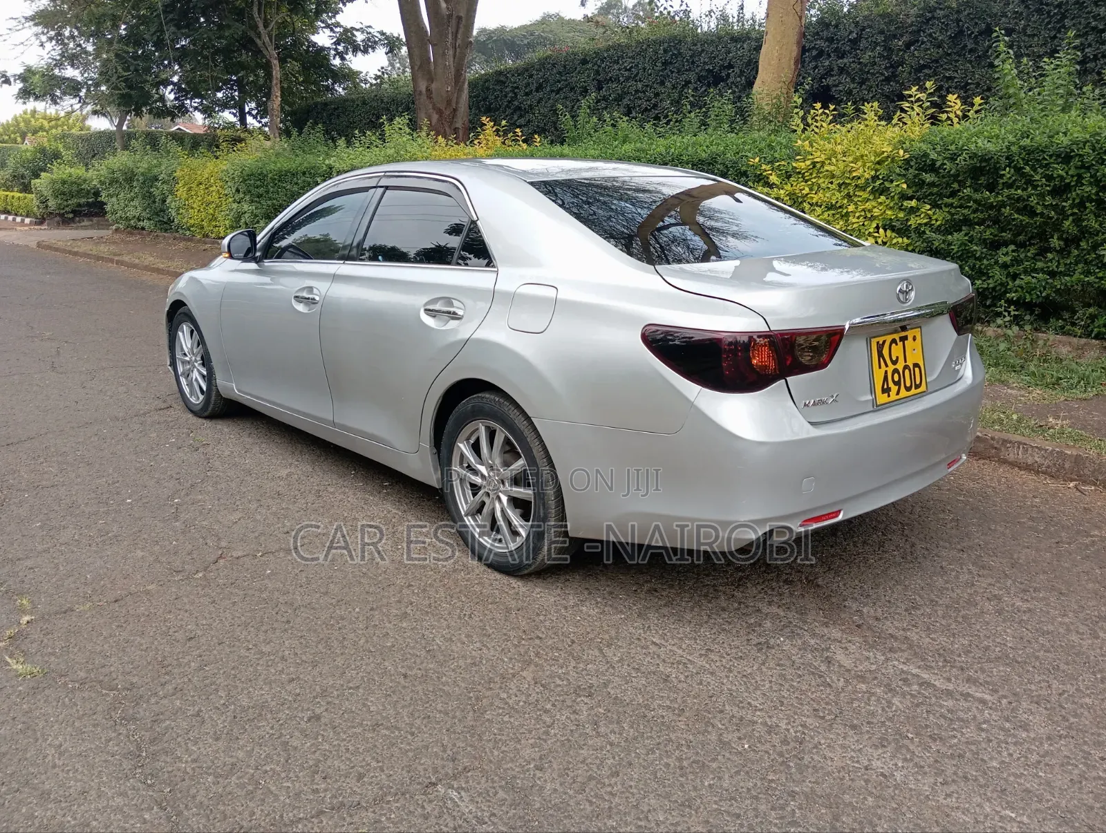 Toyota Mark X 2012 Silver