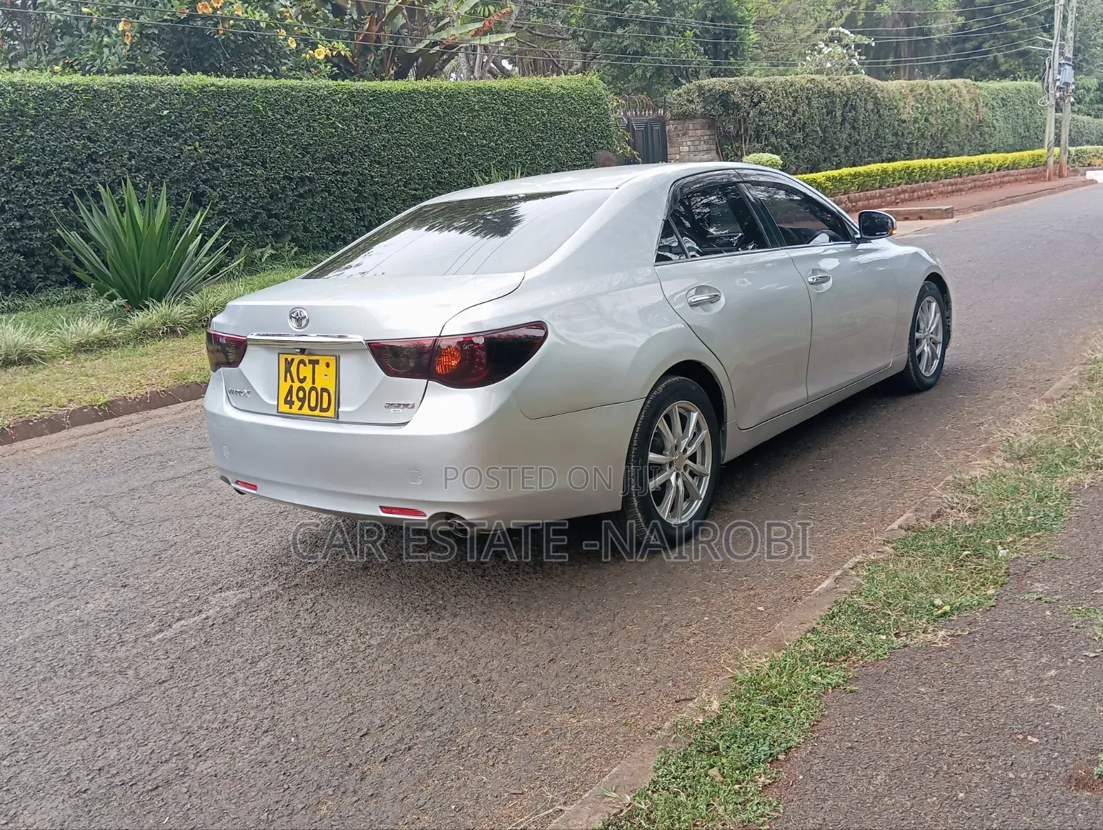 Toyota Mark X 2012 Silver