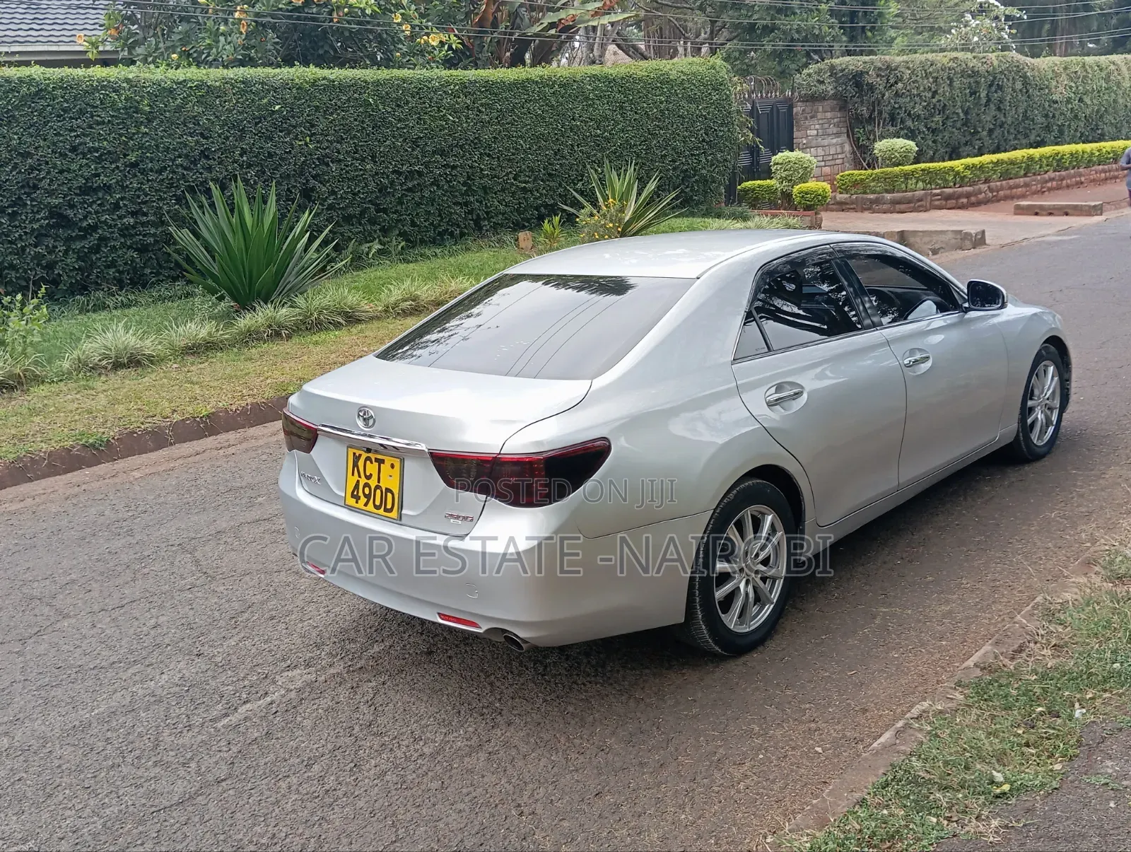 Toyota Mark X 2012 Silver
