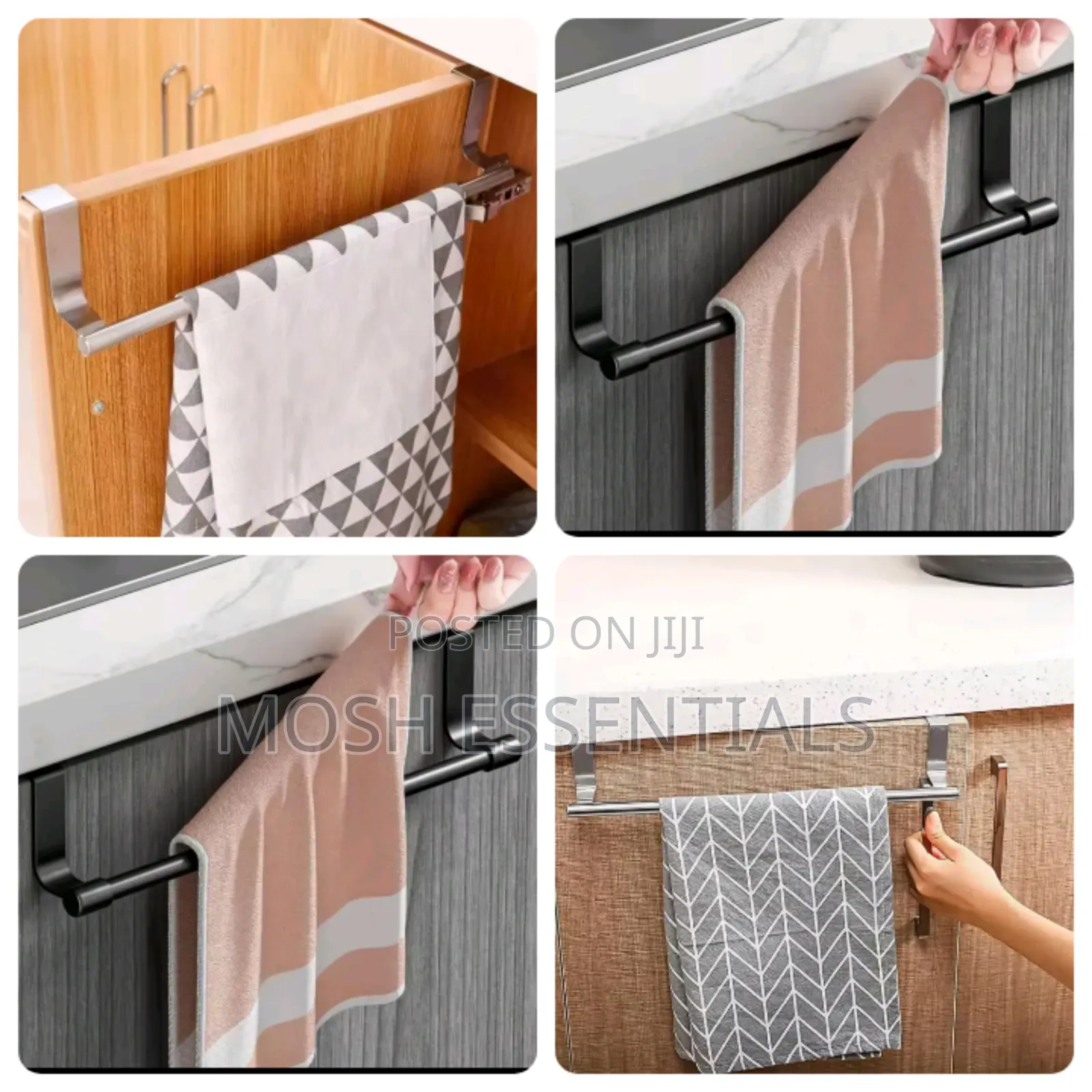 Kitchen Cabinet Towel Hanger