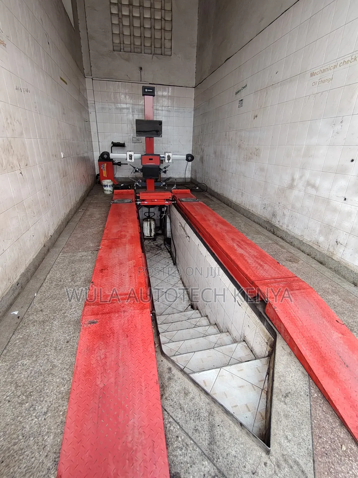 Long Service Life 3d Computerized Alignment With Pit Rack Without Legs