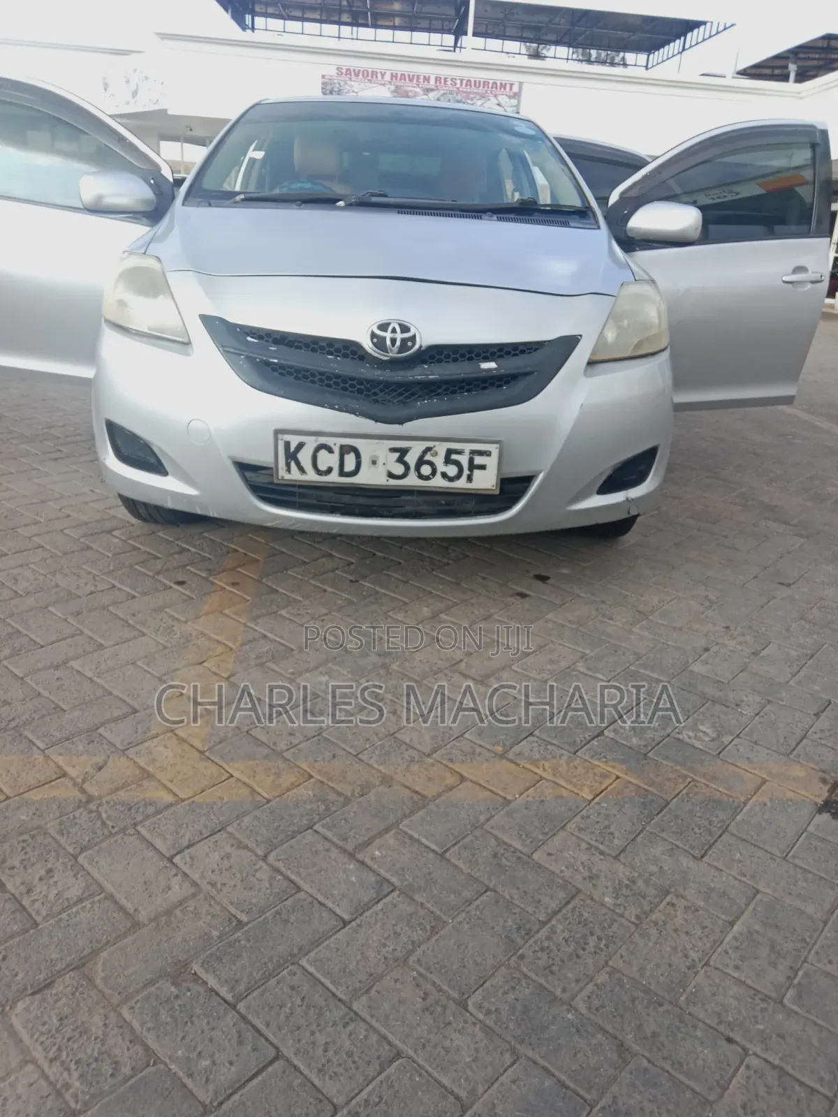 Toyota Belta 2008 Silver