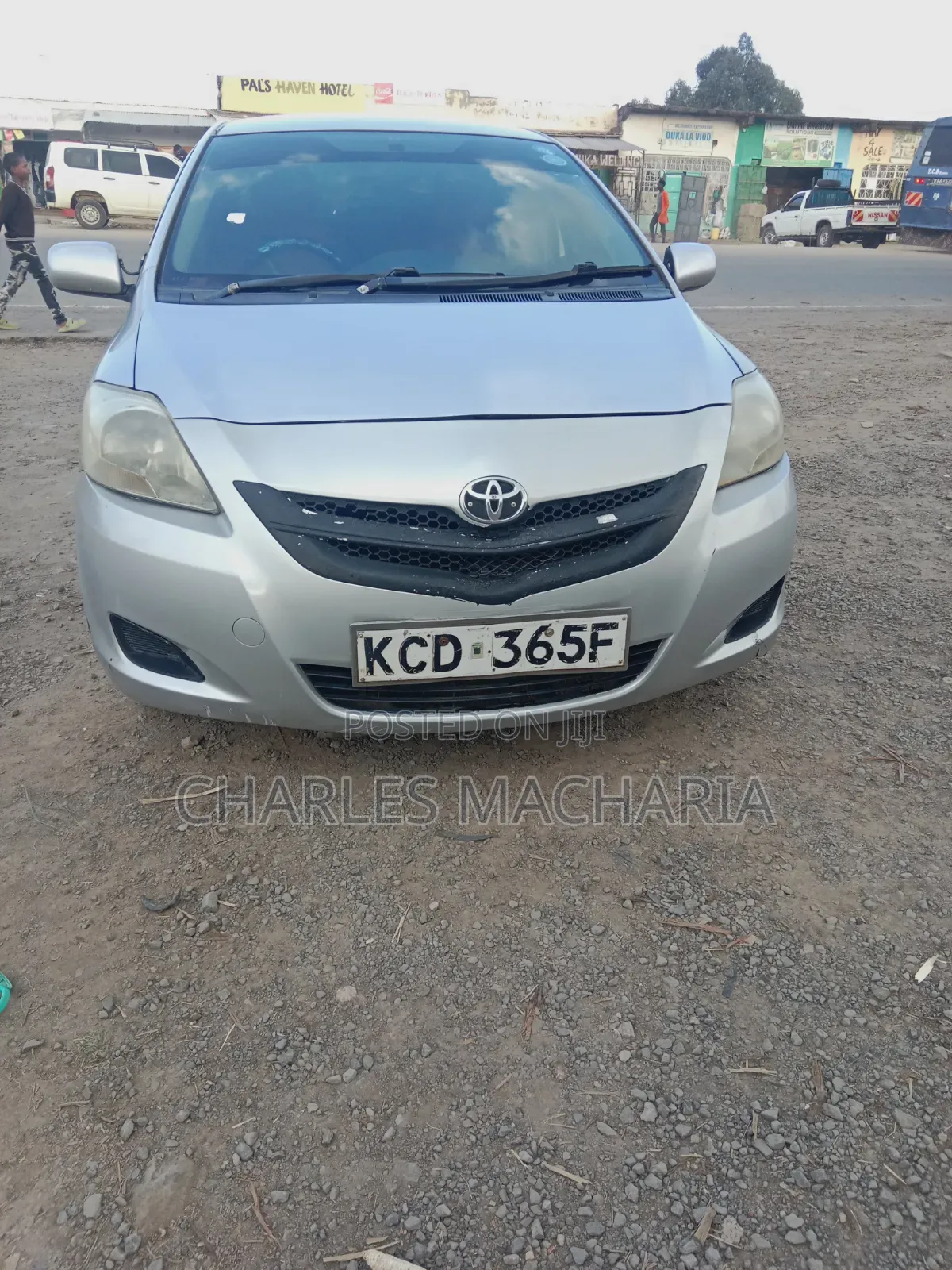 Toyota Belta 2008 Silver
