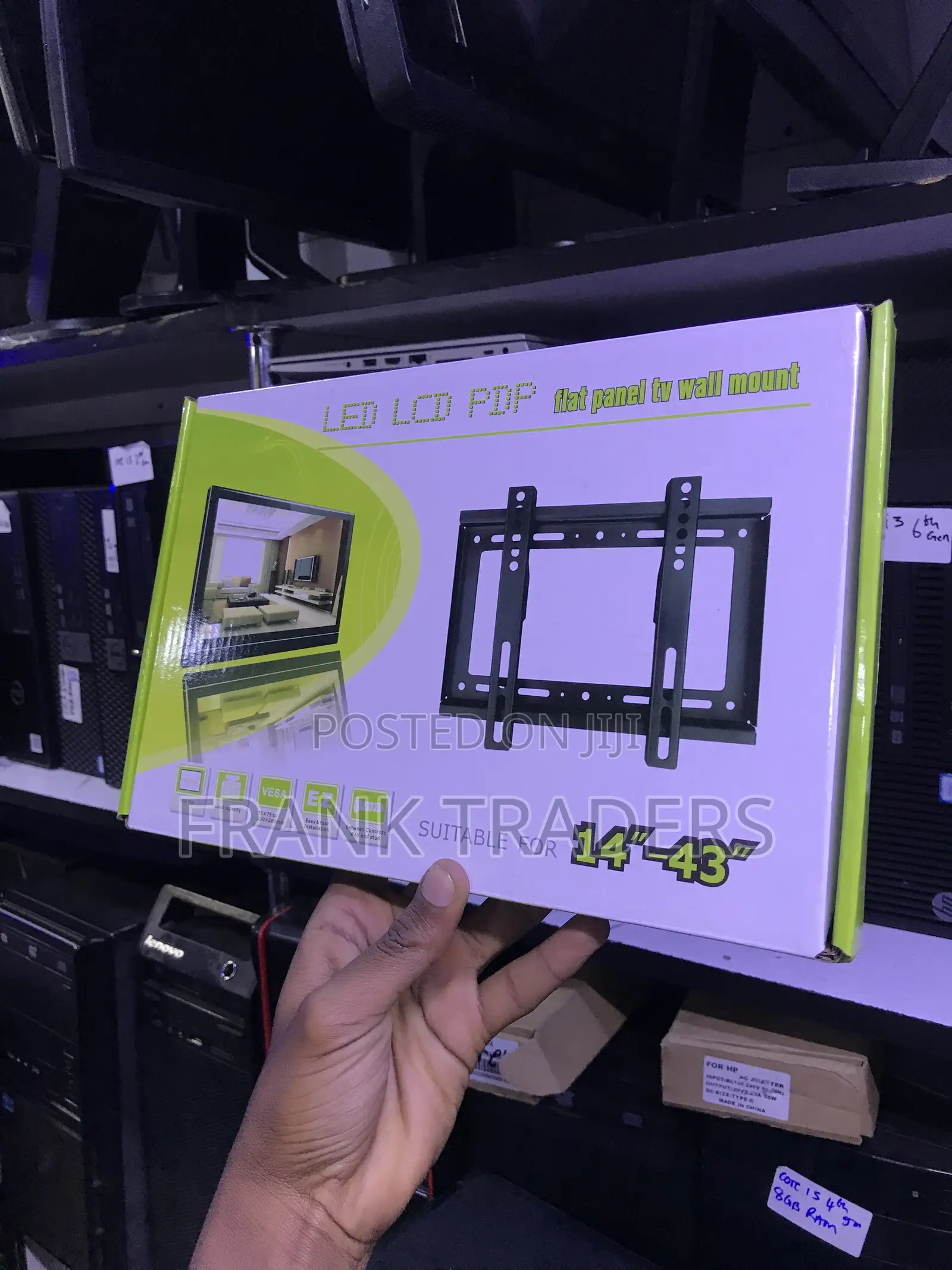 14”-43” Flat Panel TV Wall Mount