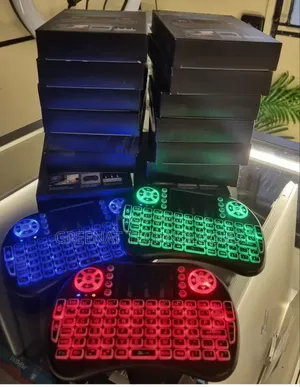Wireless Mini Keyboard With Touchpad + RGB Backlight