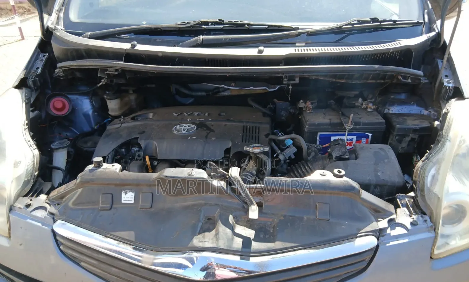 Toyota Ractis 2008 Blue