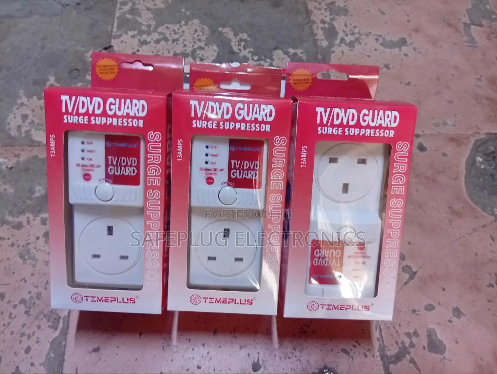 Automatic TV/DVD Voltage Protector – Power Guard for Home Appliances