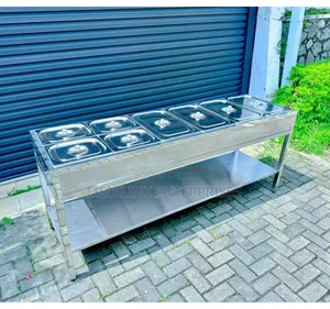 Ashland Stainless Customized Food Warmer Commercial 6 Inserts