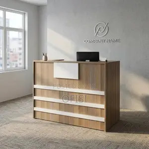 Reception Desk; 1.4m Front Desk Reception Counter