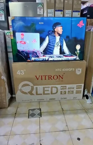 Frameless Vitron 43 Inch Qled Television
