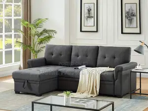 Home Sofa; Comfortable Fabric Sectional Corner Sofa With Spacious Seat