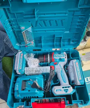 TOTAL 20V Brushless Cordless Drill Kit (55Nm)