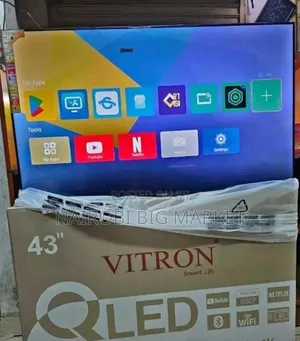 Vitron Full Hd 1080 P Qled 43 Inches Television