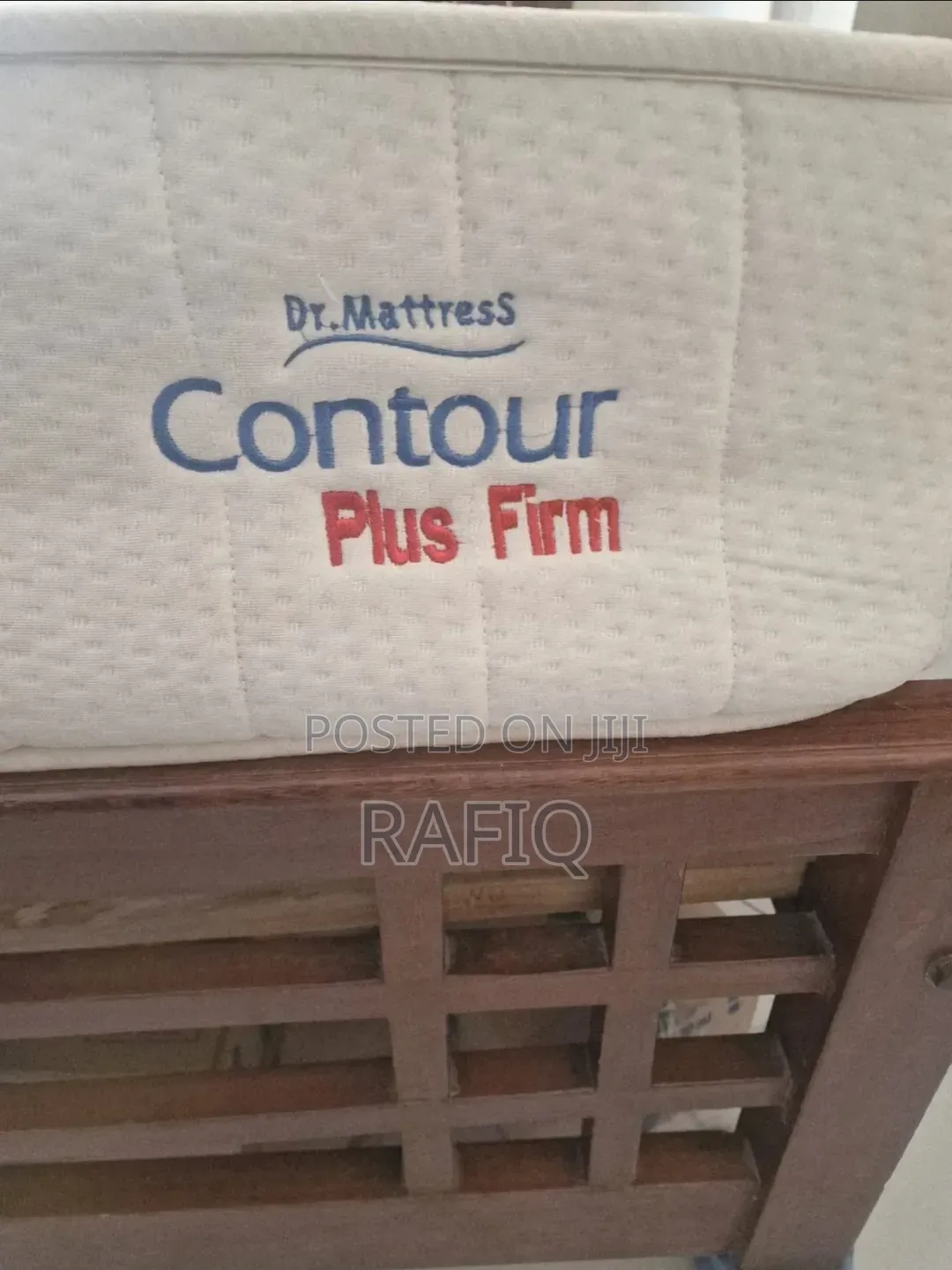 Solid Mvule Wood 5x6 Bed + Silentnight Zuri Spring Mattress