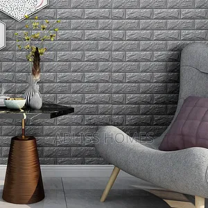 Foam With a 3D Brick Texture Soundproof