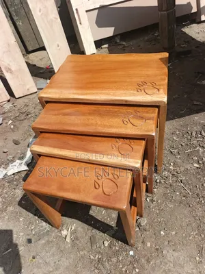 Hardwood Stools Clear Vanish