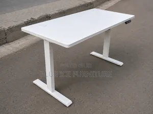 Adjustable Table;White Electric Height Adjustable Desk