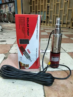Solar Submersible Water Pump 250 Watts 24V 50M Head With 20M Cable