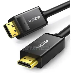 Ugreen DisplayPort to HDMI Cable 5m (DP to HDMI Male-to-Male), at 30H