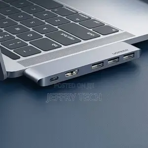 Ugreen Multifunctional 5 in 1 Dual USB-C Hub to USB Type C Pd, Hdmi 4