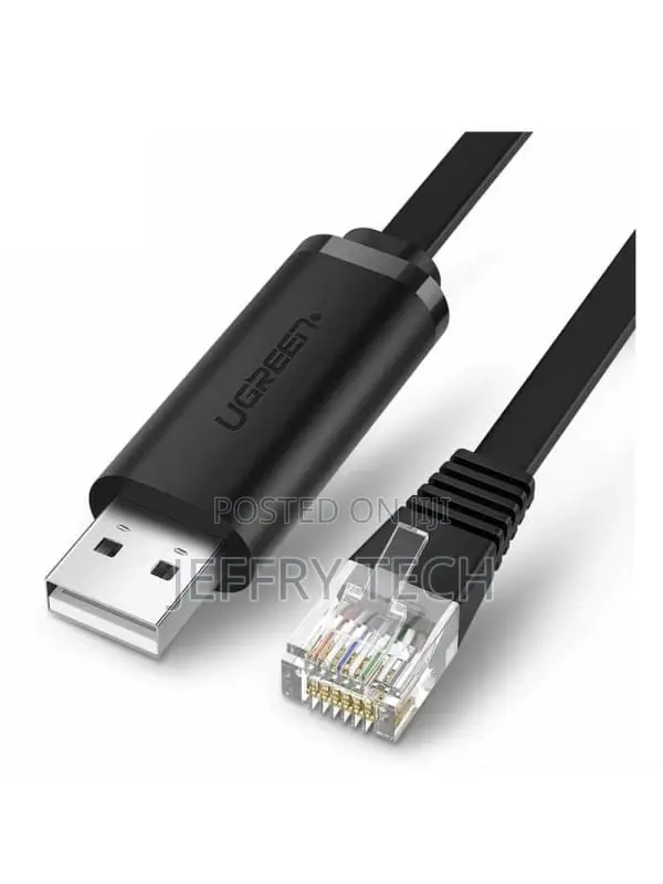 Ugreen Cm204-50773 USB to Rj45 Console Cable 1.5m