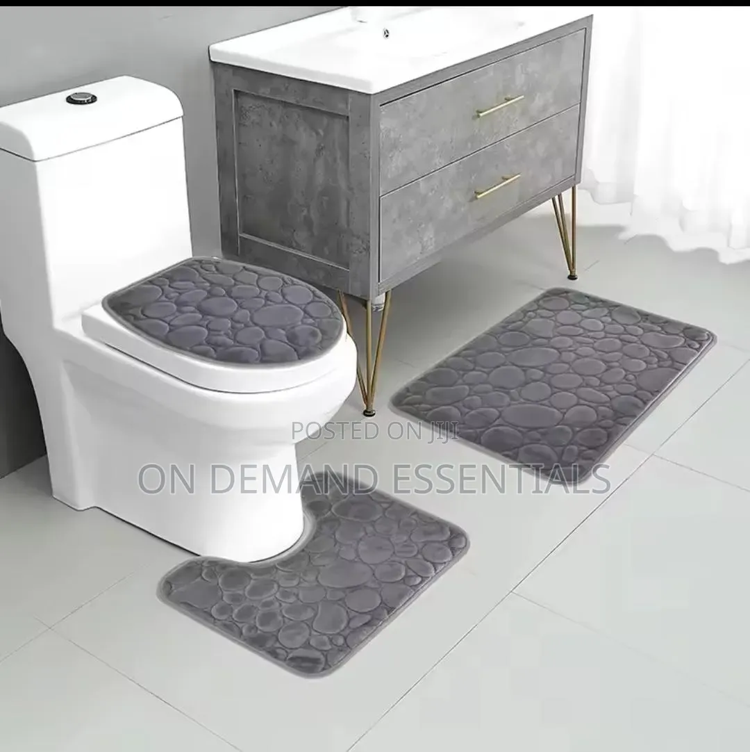 3 in 1 Toilet /Bathroom Mat