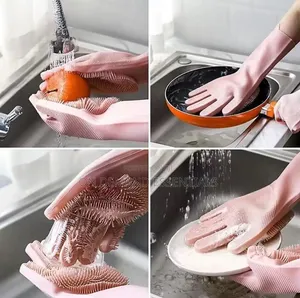 Silicone Washing Gloves