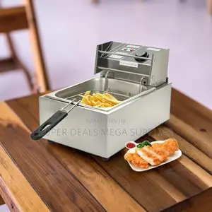 High Efficiency Heating 4l/6l/10l Electric Stainless Steel Deep Fryer