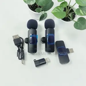 Professional Results Mini Lapel Lavalier Dual Wireless Microphone