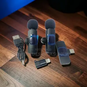Content Creator Favorite Lapel Lavalier Dual Wireless Microphone