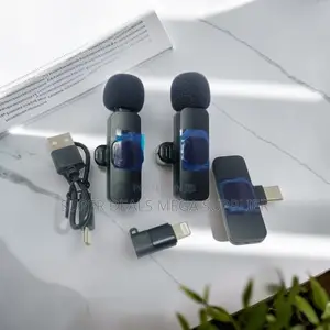 Built to Last Mini Lapel Lavalier Dual Wireless Microphone