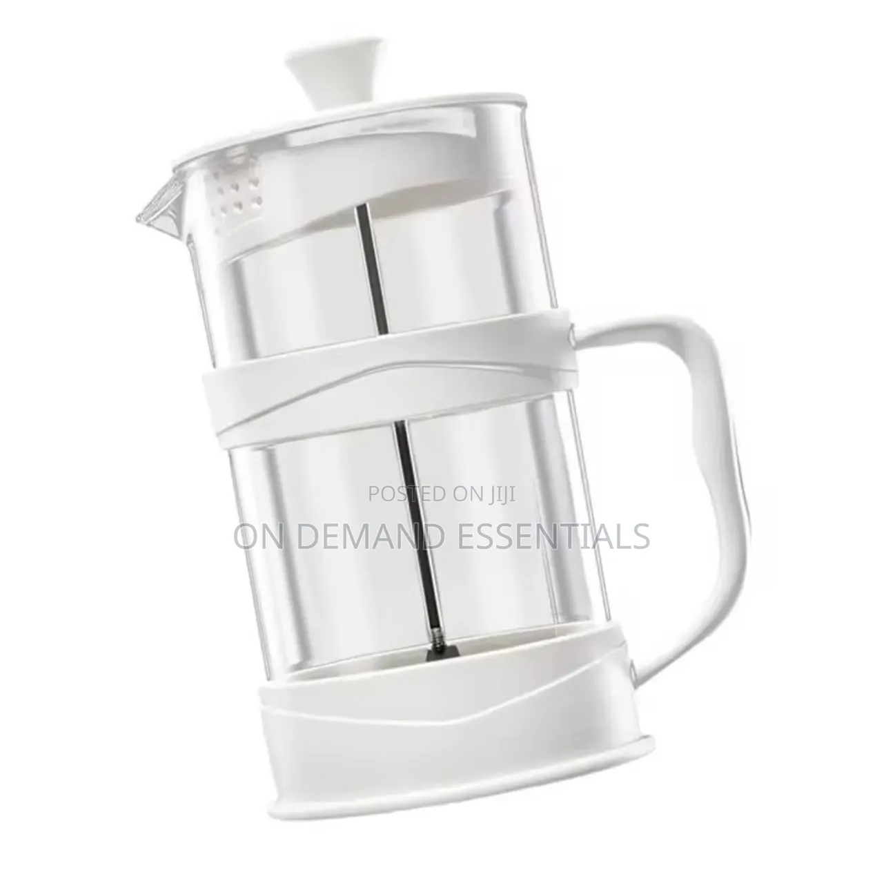 1000ml French Press Coffee Maker Thickened Glass 3-Level