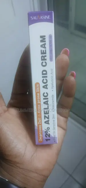 Azelaic Acid Cream 12% Improves Dull Acne Prone Skin
