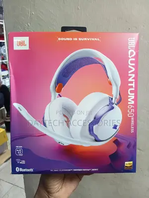 This Is a JBL Quantum 650 Wireless Gaming Headset - Black