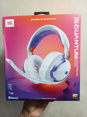 This Is a JBL Quantum 650 Wireless Gaming Headset - Black