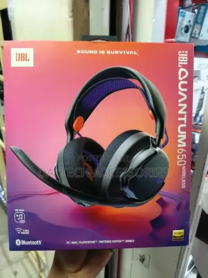 JBL Quantum 650 Wireless Bluetooth Gaming Headset.