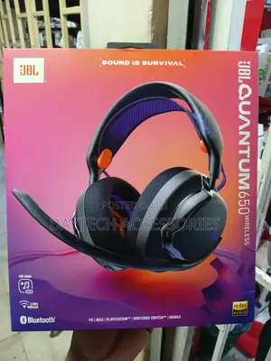 JBL Quantum 650 Wireless Bluetooth Gaming Headset.