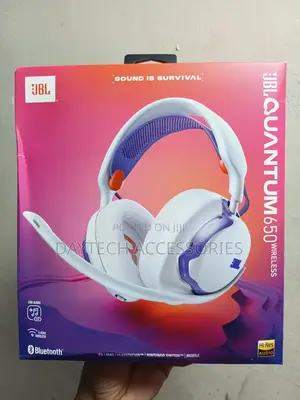 JBL Quantum 650 Bluetooth Gaming Headphones.