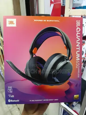 JBL Quantum 650 Bluetooth Gaming Headphones.