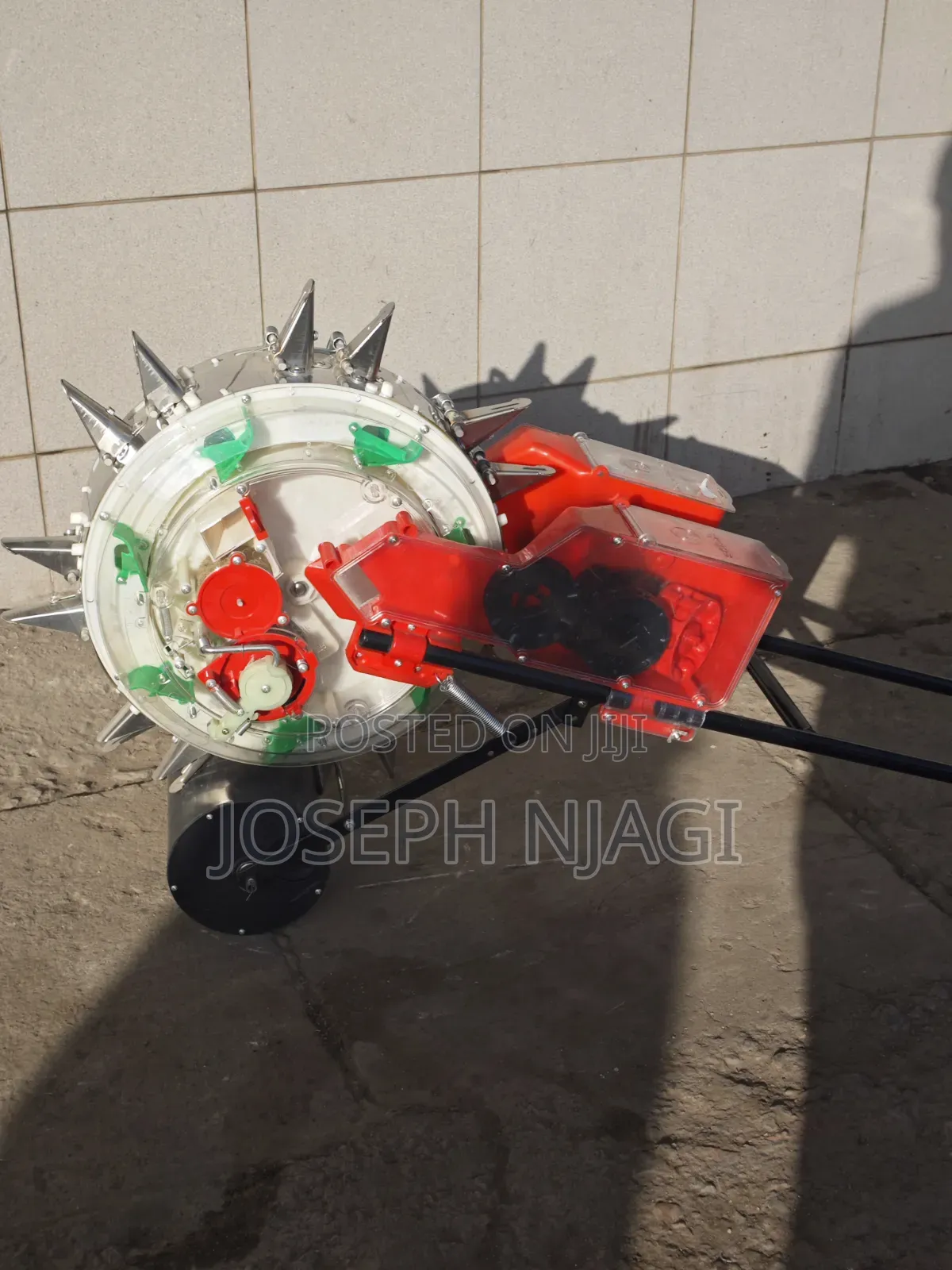 Manual Hand-Push Seed Planter
