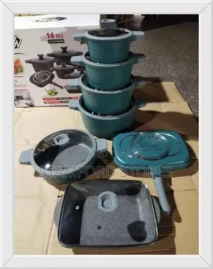 14pcs BMN Granite Cookware Set With Induction