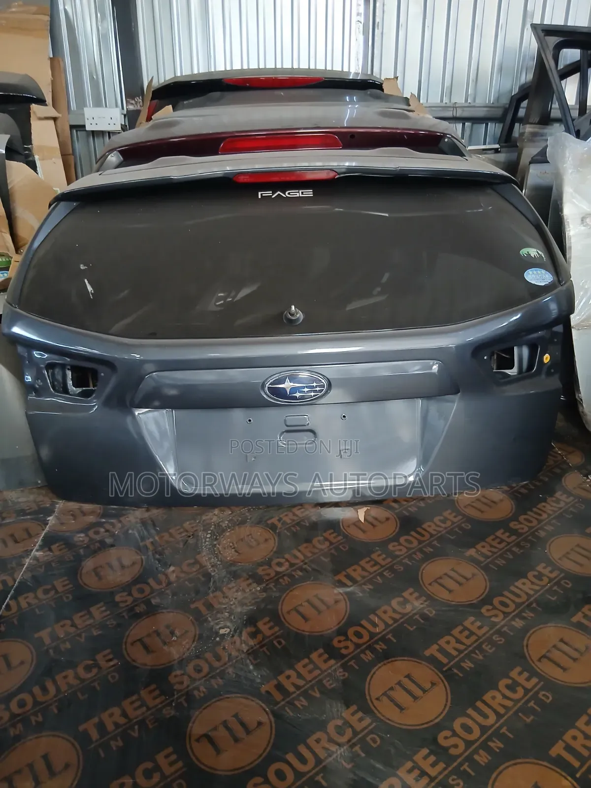 Subaru XV Boot