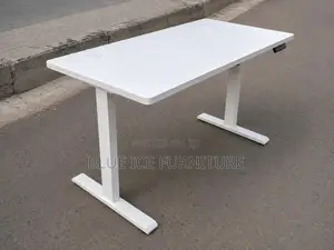 Adjustable Table;White Electric Height Adjustable Desk