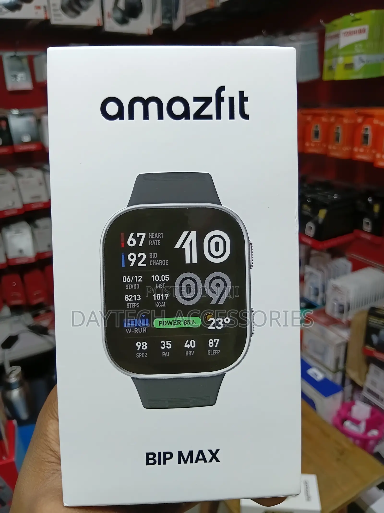 Amazfit BIP Max Smartwatch - Black