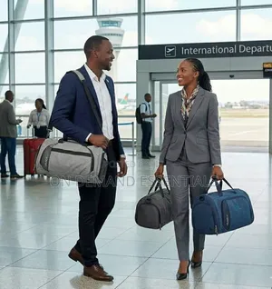 Sports Duffle/Gym Bag Has Shoe Compartment Strong Zippers