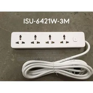 Itel ISU-6421W 4 Way Universal Extension Socket 3M Cable